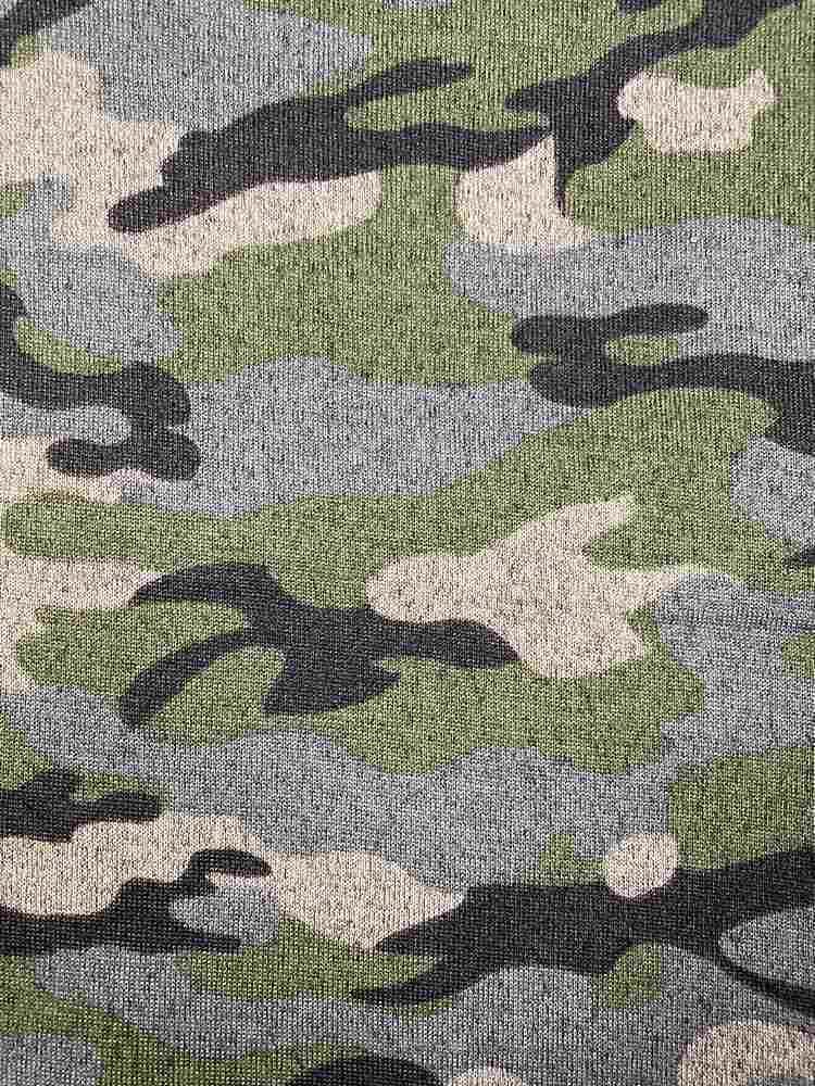 Fabric Wholesale Depot SOFT POLYESTER HACCI BRUSHED CAMOUFLAGE NF00033-051.