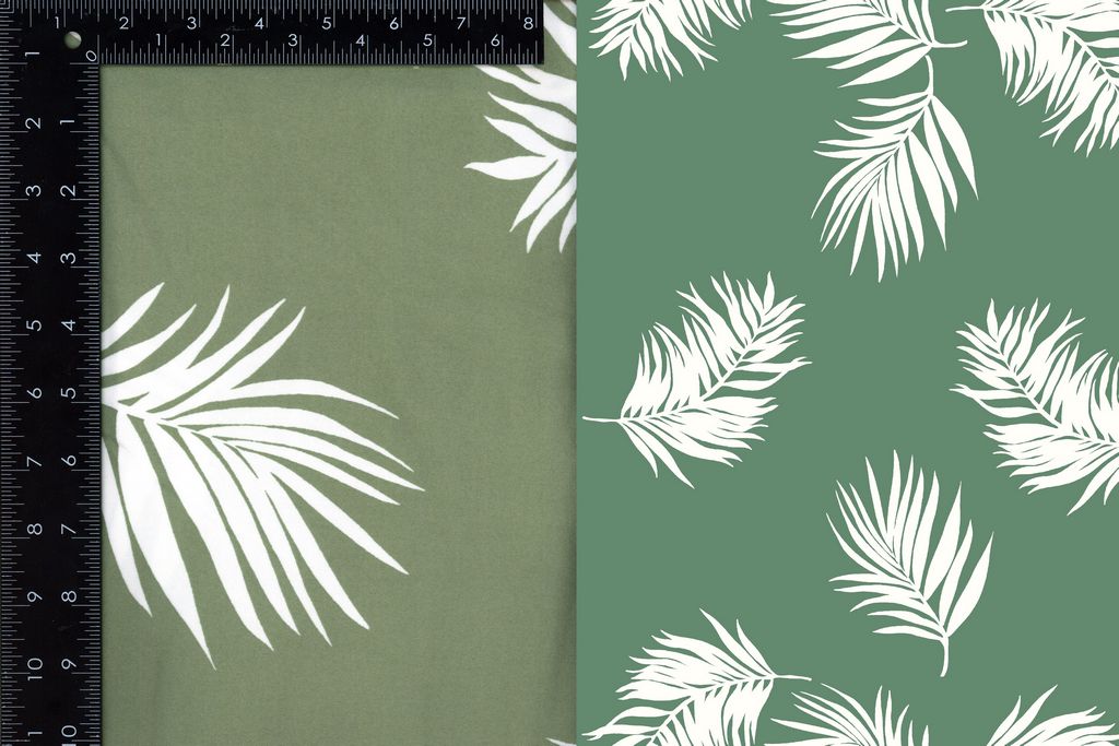 NF00969B-009 SAGE/OFFWHITE DTY BRUSHED PRINTS ITEMS