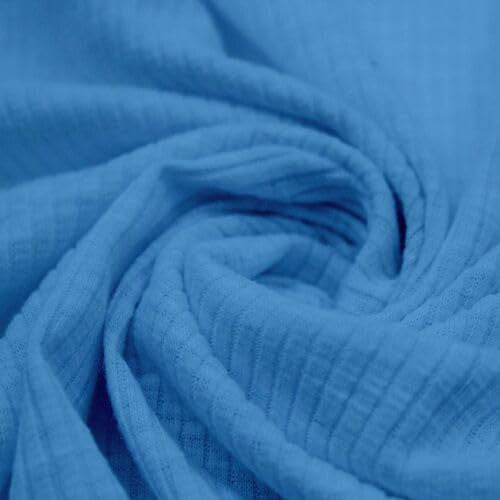 N TEX-9707PS BABY BLUE ITEMS RIBBED KNIT SOLIDS