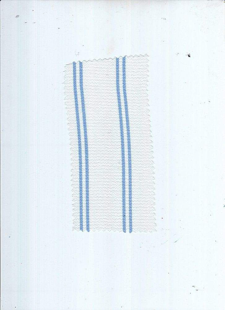 N PTX-2280-010 IVORY/CHAMBRAY BUBBLE CREPE ITEMS IVORY BLUE