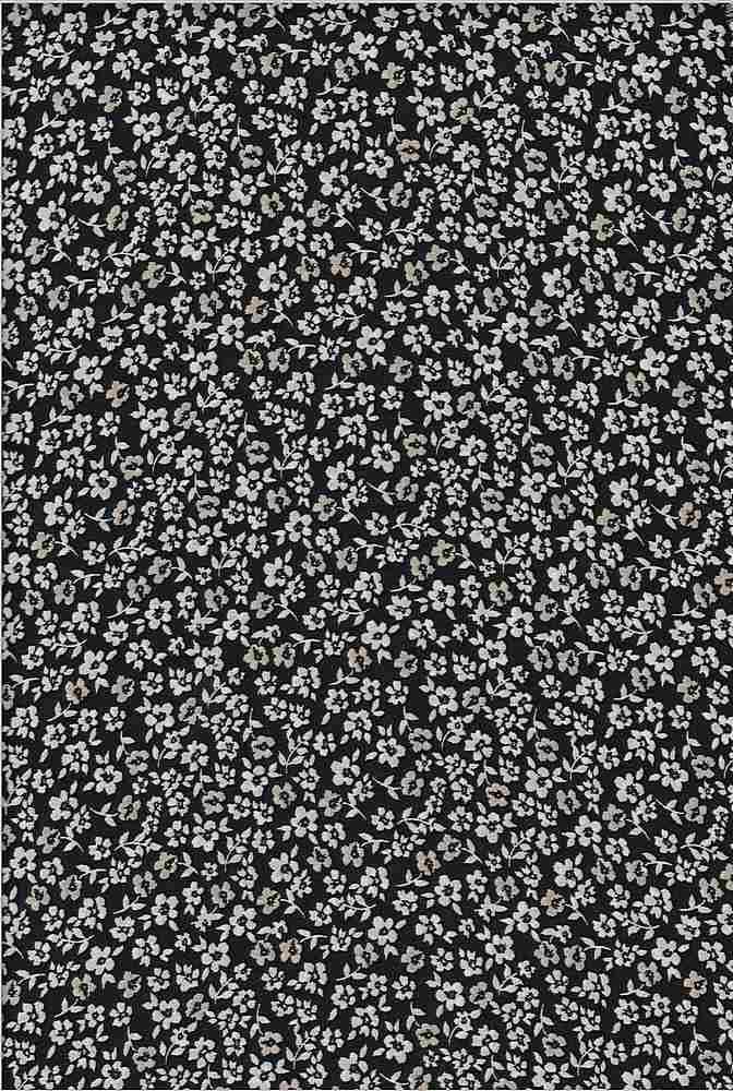 Fabric Wholesale Depot DITSY FLORAL PRINT ON POLYESTER SATIN CHIFFON [NFF190611-035].
