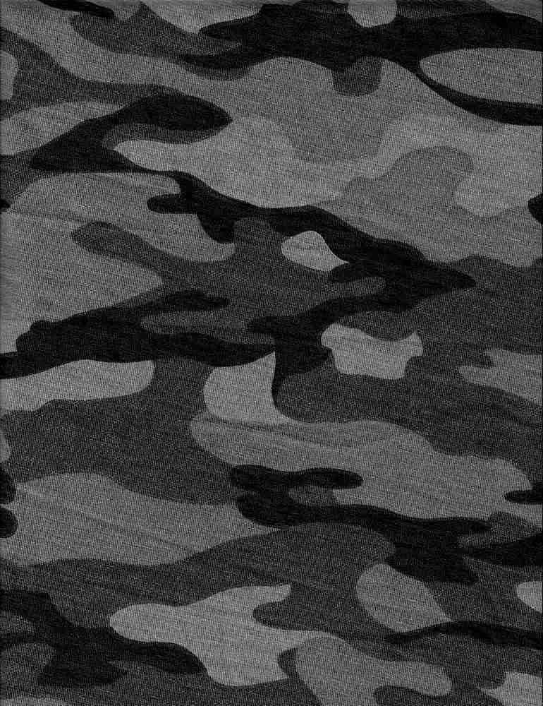 NF00033-045 CHARCOAL CAMOUFLAGE PRINTS ITEMS GRAY