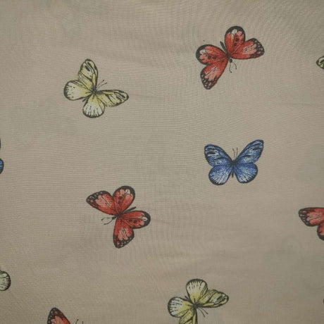 Fabric Wholesale Depot SUPER SOFT POLYESTER SPANDEX DBP / DTY BRUSHED BUTTERFLY [NFB200207-009].
