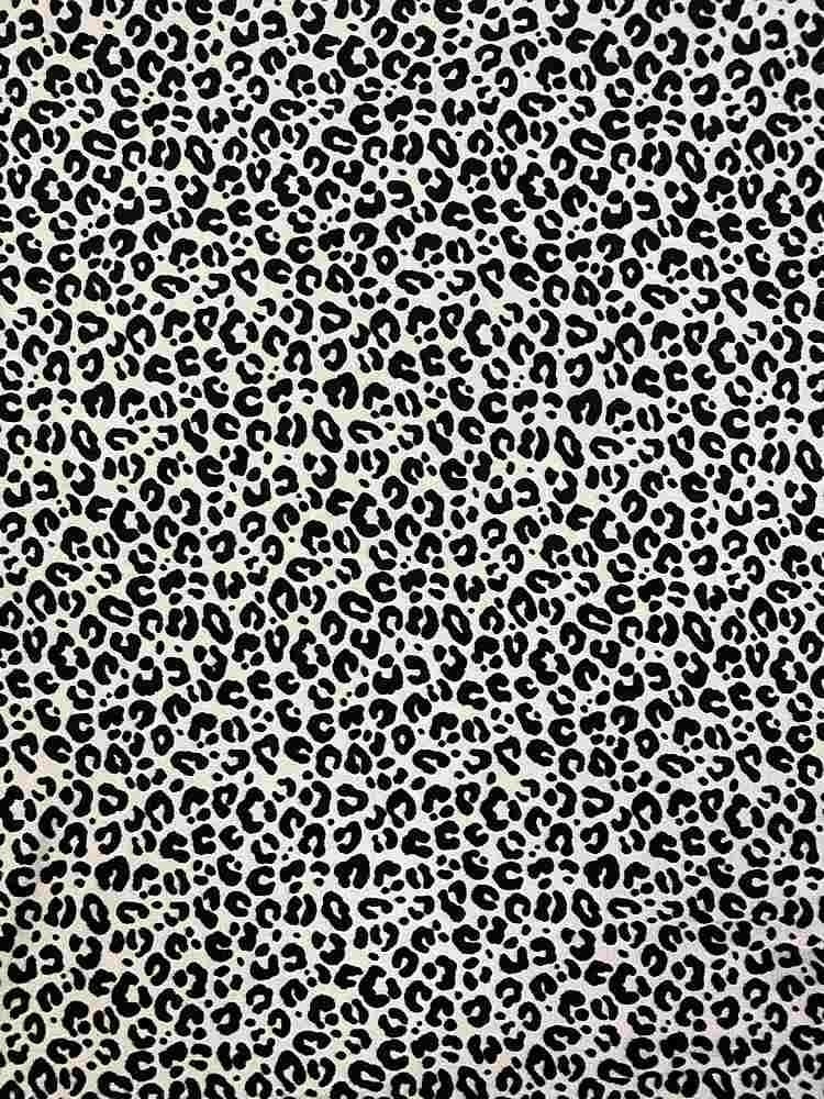 Fabric Wholesale Depot SUPER SOFT POLYESTER SPANDEX DBP / DTY BRUSHED MINI LEOPARD NFA191106B-009.