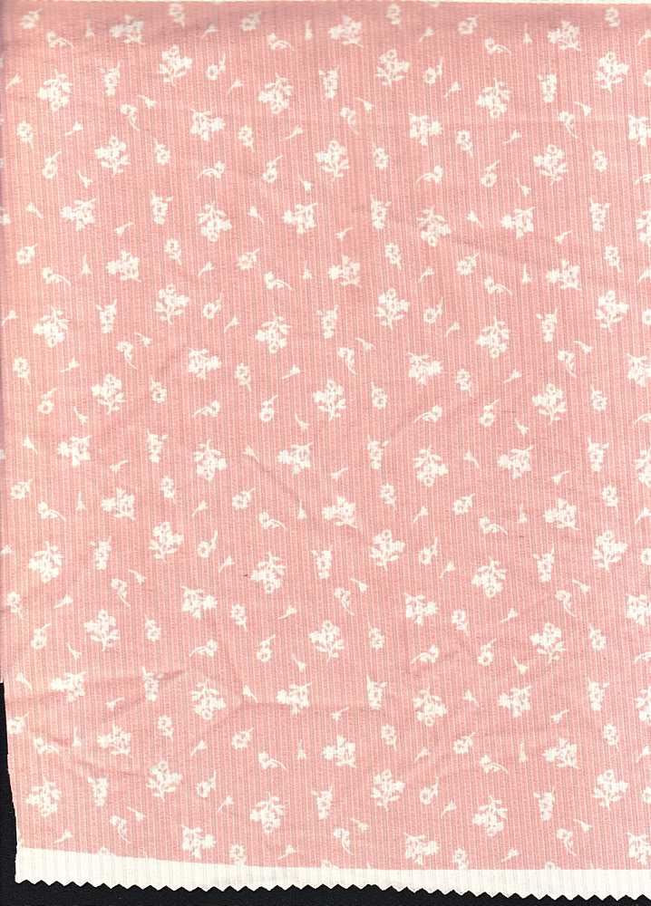 Fabric Wholesale Depot DITSY FLORAL PRINTED ON SOFT POLYESTER SPANDEX 4X2 RIB NFF190918-026.