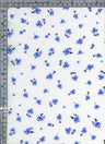 NFF201104-009 OFFWHITE/BLUE BLUE DTY BRUSHED PRINTS FLORAL ITEMS IVORY