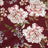 NFF190606-012 BURGUNDY FLORAL PRINTS ITEMS RED