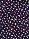 NFF210312B-009 NAVY BLUE DTY BRUSHED PRINTS FLORAL ITEMS