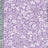 NFF210607-009 LILAC DTY BRUSHED PRINTS FLORAL ITEMS PURPLE