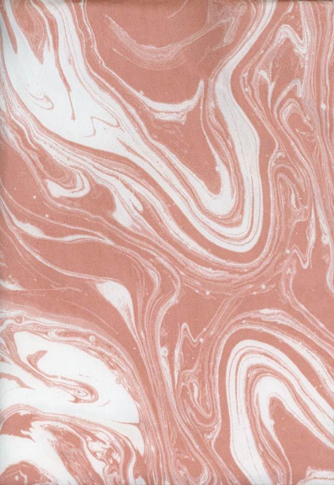 NFM190831C-009 ROSE/OFFWHT DTY BRUSHED PRINTS ITEMS MARBLE PINK