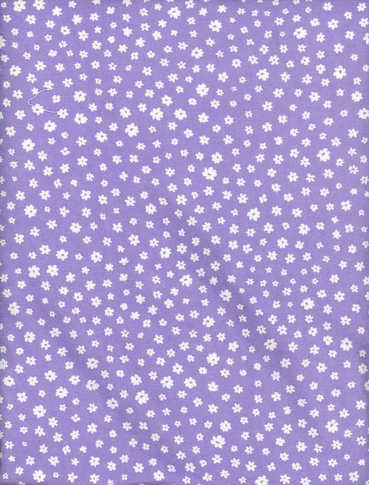 NFF200714-009 LILAC/OFFWHT DTY BRUSHED PRINTS FLORAL ITEMS NEW ARRIVALS PURPLE
