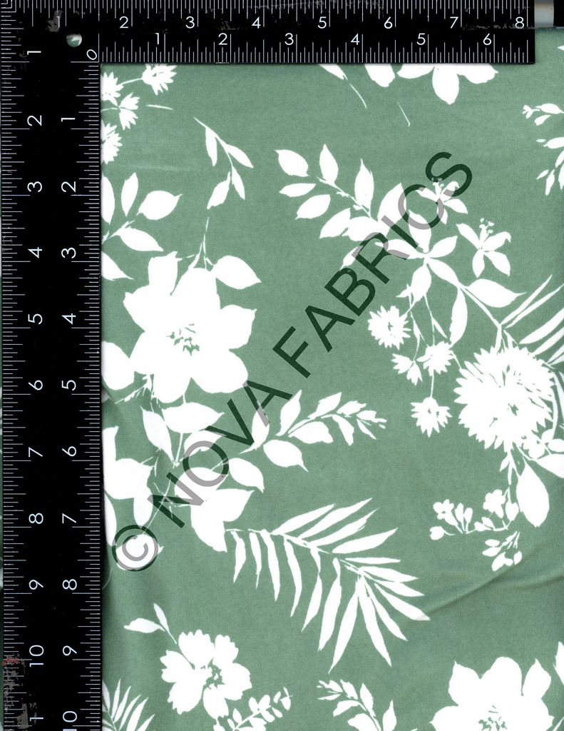 NFF210207B-009 C15/SAGE BRIGHT DTY BRUSHED PRINTS FLORAL ITEMS